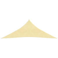 Vela Parasole 160 g/m² Beige 3x3x3 m in HDPE