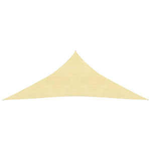 Vela Parasole 160 g/m² Beige 3x3x3 m in HDPE