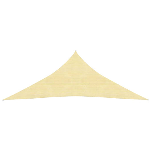 Vela Parasole 160 g/m² Beige 3x3x3 m in HDPE