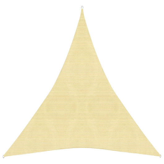 Vela Parasole 160 g/m² Beige 3x4x4 m in HDPE