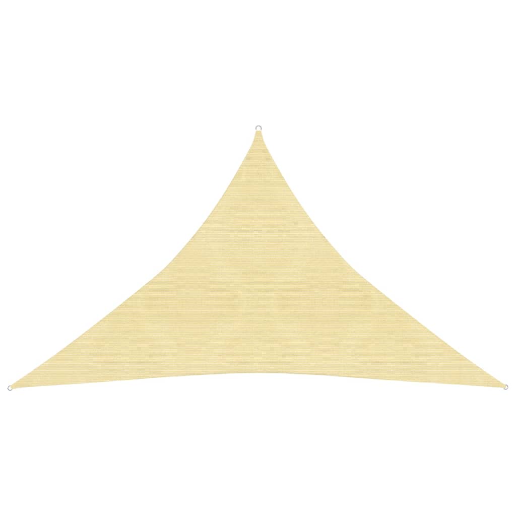 Vela Parasole 160 g/m² Beige 3,5x3,5x4,9 m in HDPE