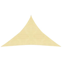 Vela Parasole 160 g/m² Beige 3,5x3,5x4,9 m in HDPE