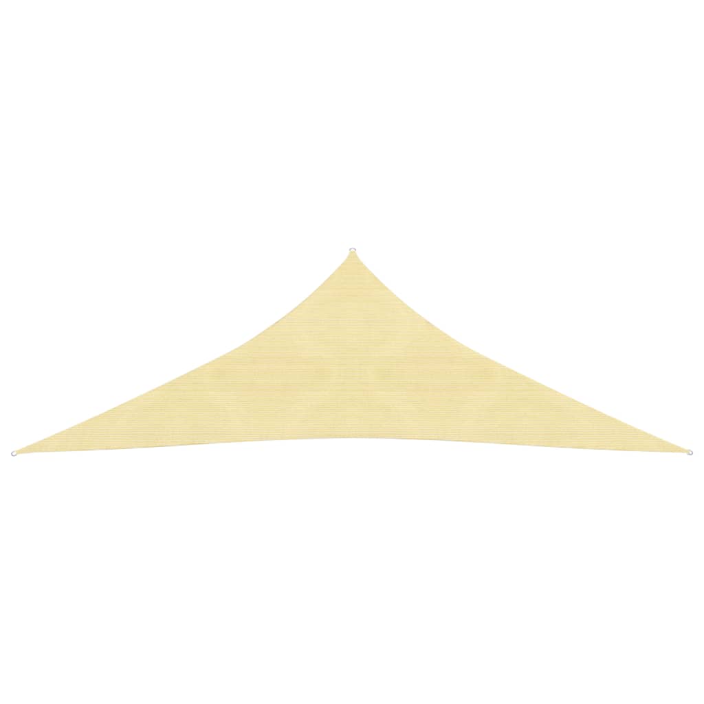 Vela Parasole 160 g/m² Beige 3,5x3,5x4,9 m in HDPE