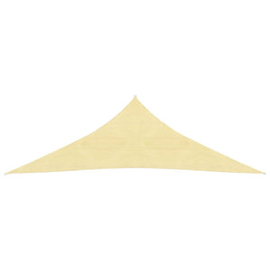 Vela Parasole 160 g/m² Beige 3,5x3,5x4,9 m in HDPE