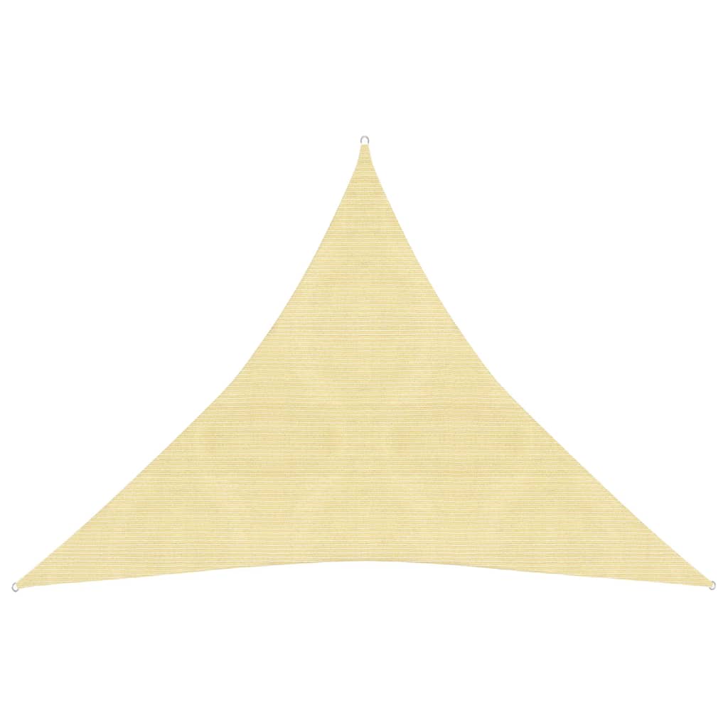 Vela Parasole 160 g/m² Beige 4x4x4 m in HDPE 311148