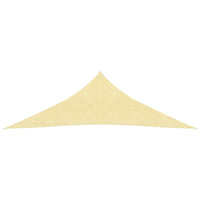 Vela Parasole 160 g/m² Beige 4x4x5,8 m in HDPE 311149