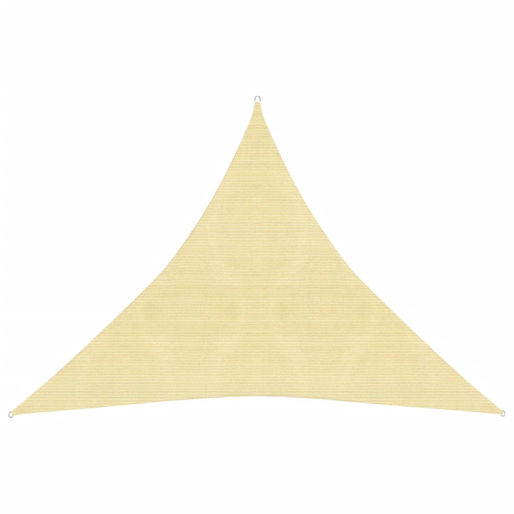 Vela Parasole 160 g/m² Beige 6x6x6 m in HDPE