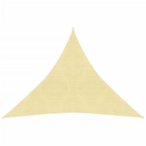 Vela Parasole 160 g/m² Beige 6x6x6 m in HDPE