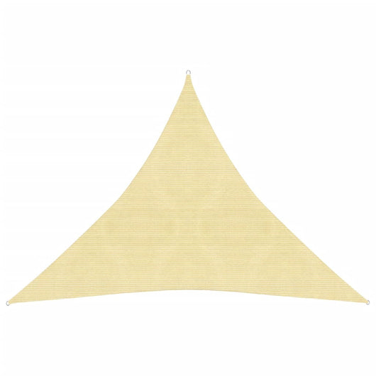 Vela Parasole 160 g/m² Beige 6x6x6 m in HDPE