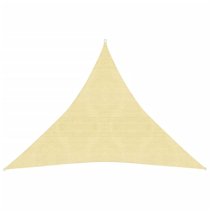 Vela Parasole 160 g/m² Beige 6x6x6 m in HDPE