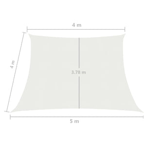 Vela Parasole 160 g/m² Bianca 4/5x4 m in HDPE