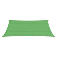 Vela Parasole 160 g/m² Rettangolare Verde Chiaro 2x3,5 m HDPE 311283