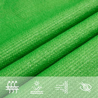 Vela Parasole 160 g/m² Verde Chiaro 3x4,5 m in HDPE 311293