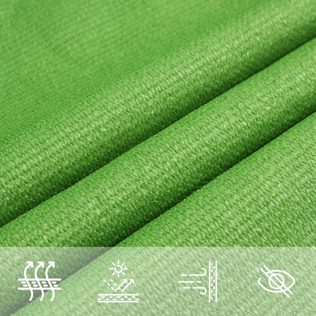 Vela Parasole 160 g/m² Verde Chiaro 5x7 m in HDPE 311302