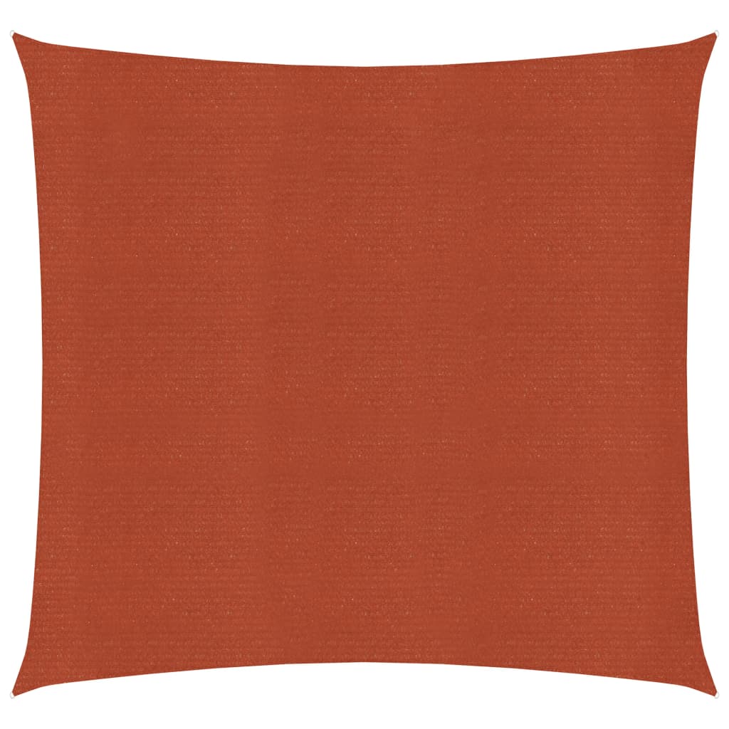 Vela Parasole 160 g/m² Terracotta 2x2 m in HDPE cod mxl 19502