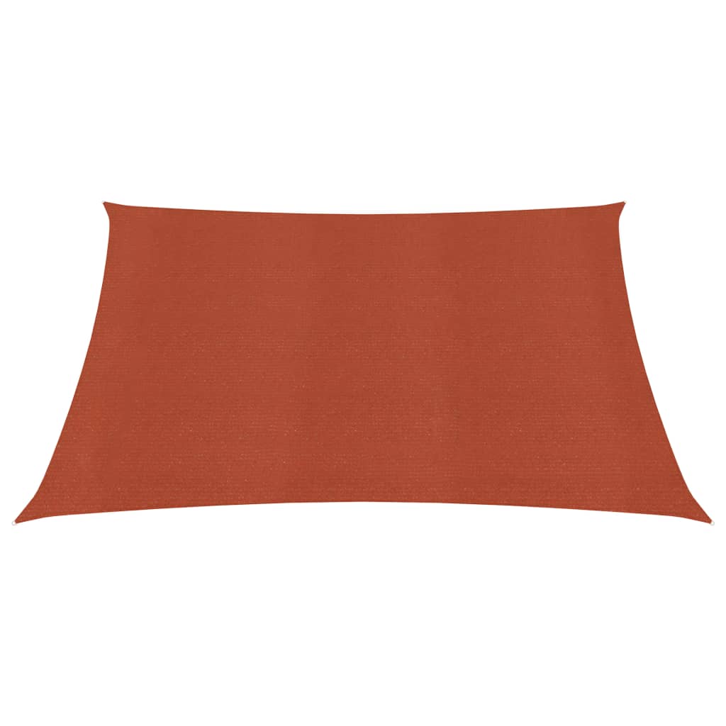 Vela Parasole 160 g/m² Terracotta 2x2 m in HDPE cod mxl 19502