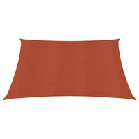 Vela Parasole 160 g/m² Terracotta 2x2 m in HDPE cod mxl 19502