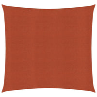 Vela Parasole 160 g/m² Quadrata Terracotta 2,5x2,5 m in HDPE 311328