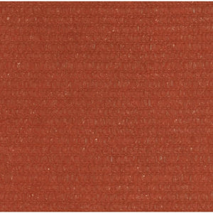 Vela Parasole 160 g/m² Quadrata Terracotta 2,5x2,5 m in HDPE 311328