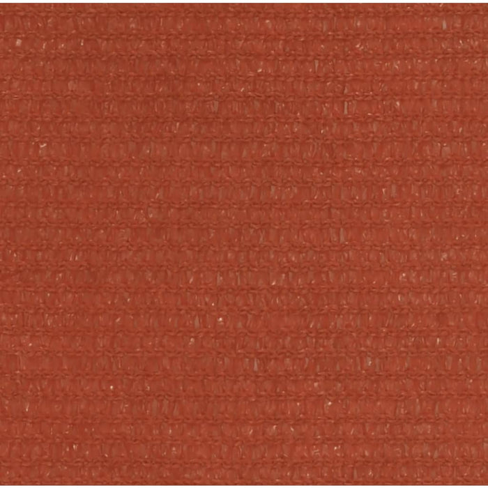 Vela Parasole 160 g/m² Quadrata Terracotta 2,5x2,5 m in HDPE 311328