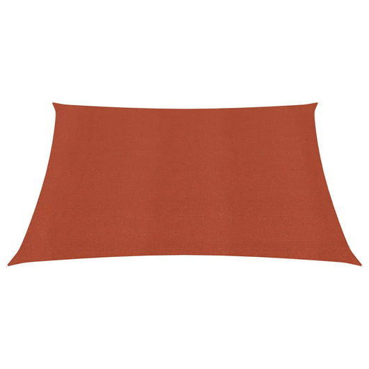 Vela Parasole 160 g/m² Terracotta 3x3 m in HDPE 311329