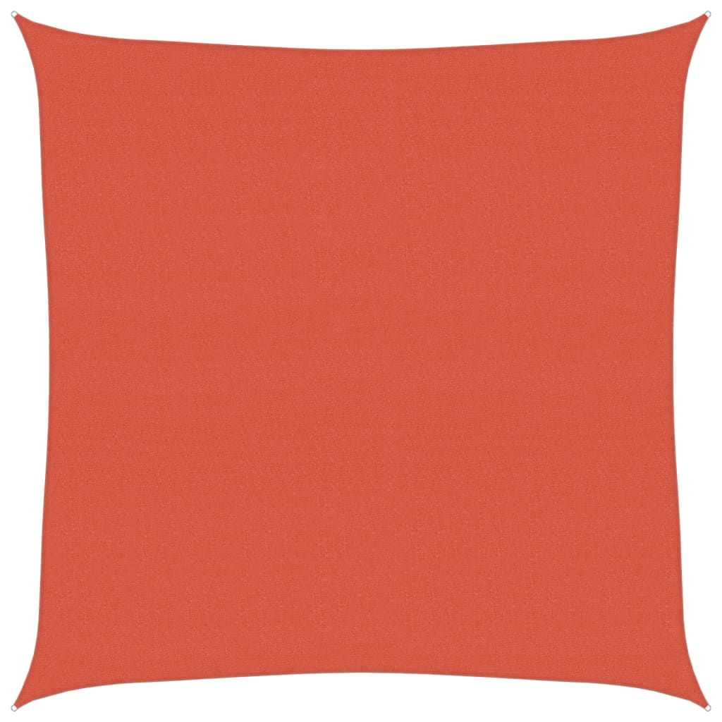 Vela Parasole 160 g/m² Quadrata Terracotta 4,5x4,5 m in HDPE 311332