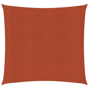 Vela Parasole 160 g/m² Quadrata Terracotta 4,5x4,5 m in HDPE 311332