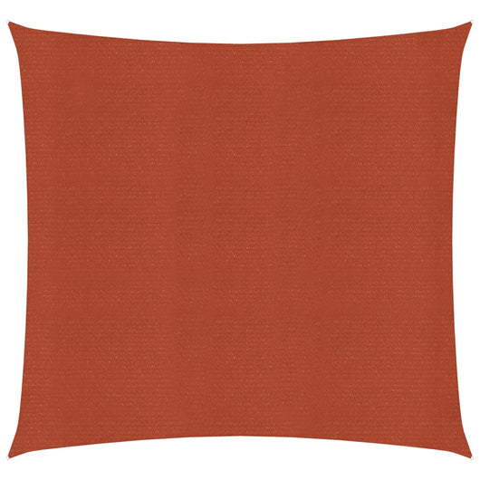 Vela Parasole 160 g/m² Quadrata Terracotta 4,5x4,5 m in HDPE 311332