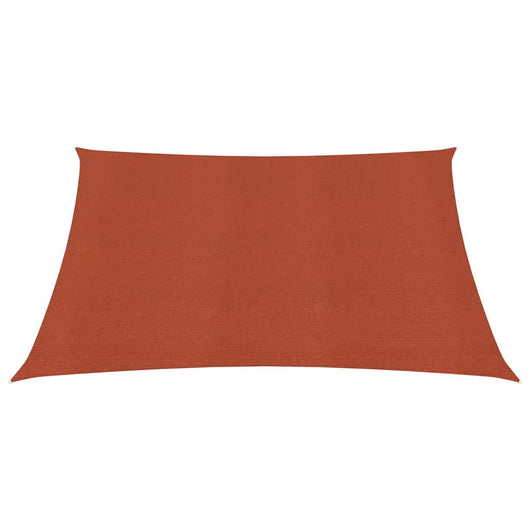 Vela Parasole 160 g/m² Quadrata Terracotta 4,5x4,5 m in HDPE 311332