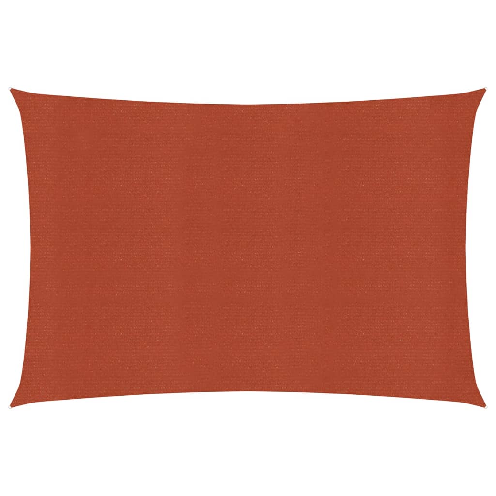 Vela Parasole 160 g/m² Terracotta 2x3 m in HDPE 311337