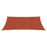 Vela Parasole 160 g/m² Terracotta 2x3 m in HDPE 311337