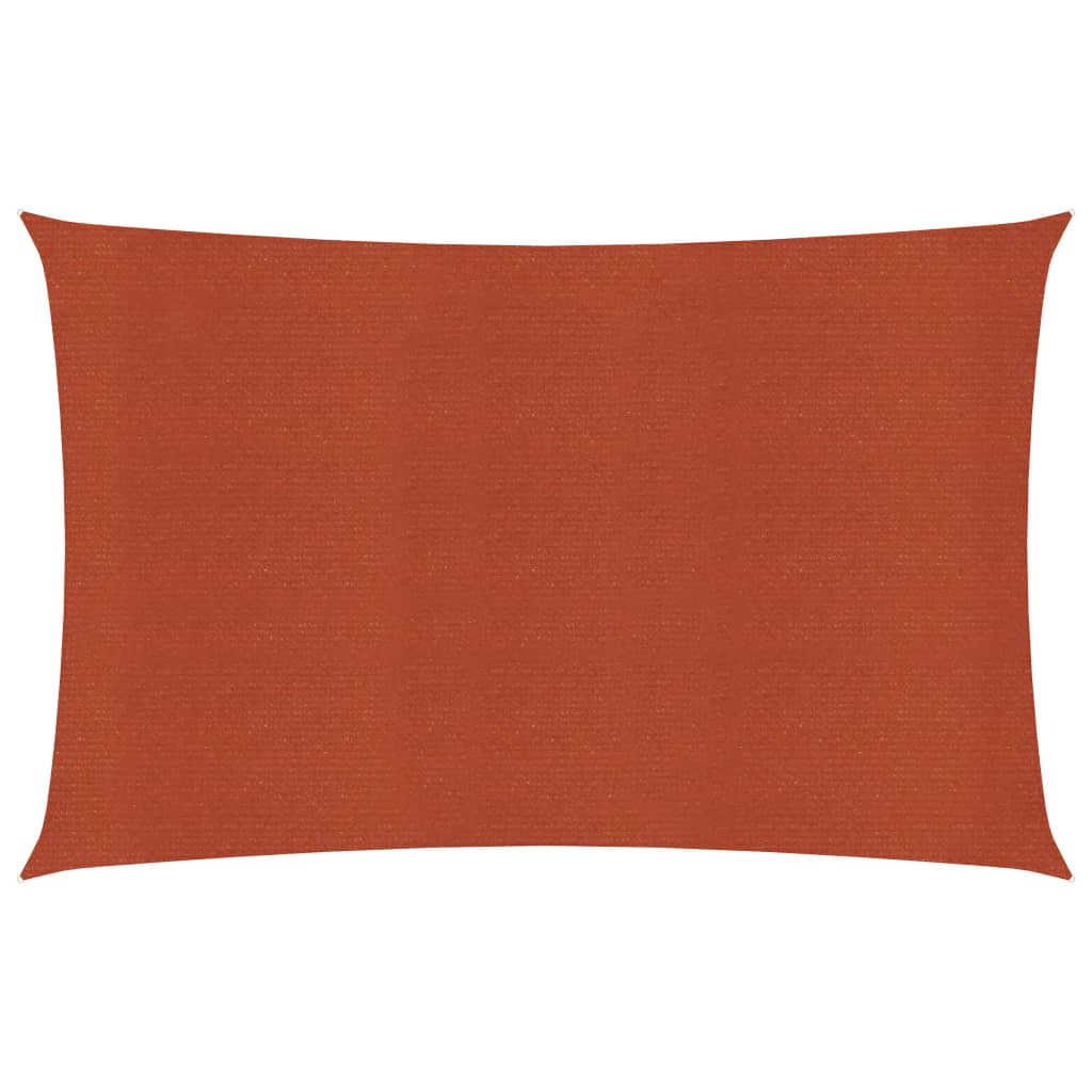 Vela Parasole 160 g/m² Terracotta 2x3,5 m in HDPE 311338