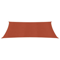 Vela Parasole 160 g/m² Terracotta 2x4,5 m in HDPE 311340