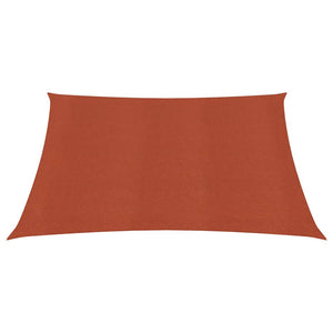 Vela Parasole 160 g/m² Terracotta 2,5x3 m in HDPE cod mxl 24770