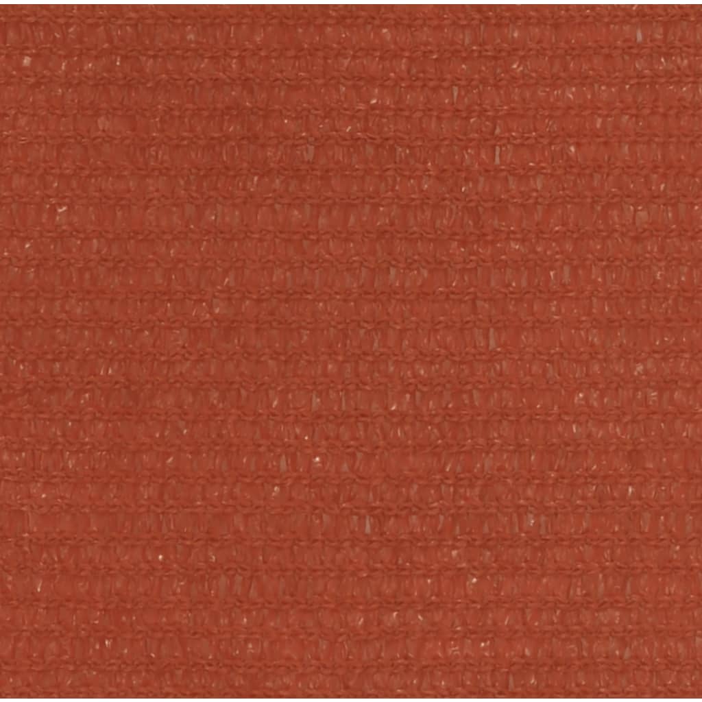 Vela Parasole 160 g/m² Terracotta 2,5x4 m in HDPE 311344