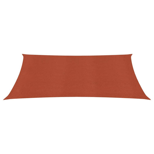 Vela Parasole 160 g/m² Terracotta 2,5x4,5 m in HDPE 311345