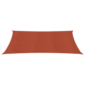 Vela Parasole 160 g/m² Terracotta 3x4,5 m in HDPE