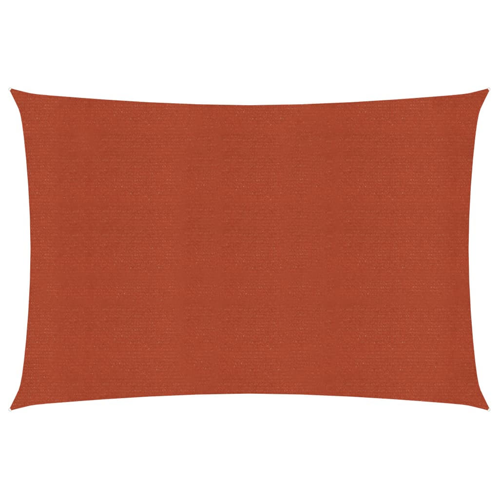 Vela Parasole 160 g/m² Terracotta 3x5 m in HDPE 311349