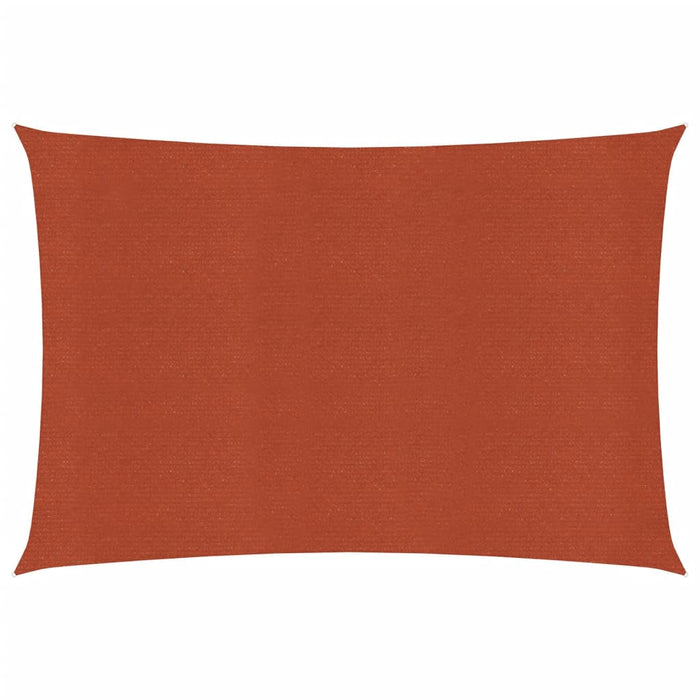 Vela Parasole 160 g/m² Rettangolare Terracotta 3,5x4,5 m HDPE 311351