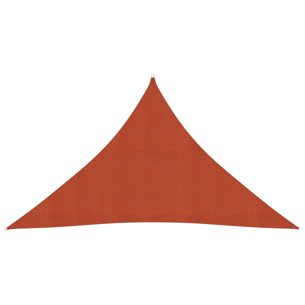 Vela Parasole 160 g/m² Terracotta 3,5x3,5x4,9 m in HDPE 311367