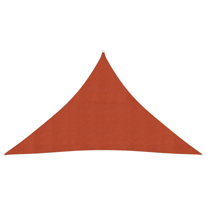 Vela Parasole 160 g/m² Terracotta 3,5x3,5x4,9 m in HDPE 311367