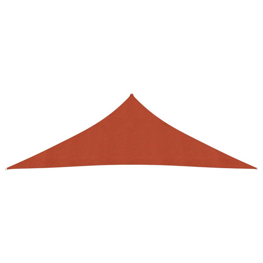 Vela Parasole 160 g/m² Terracotta 3,5x3,5x4,9 m in HDPE