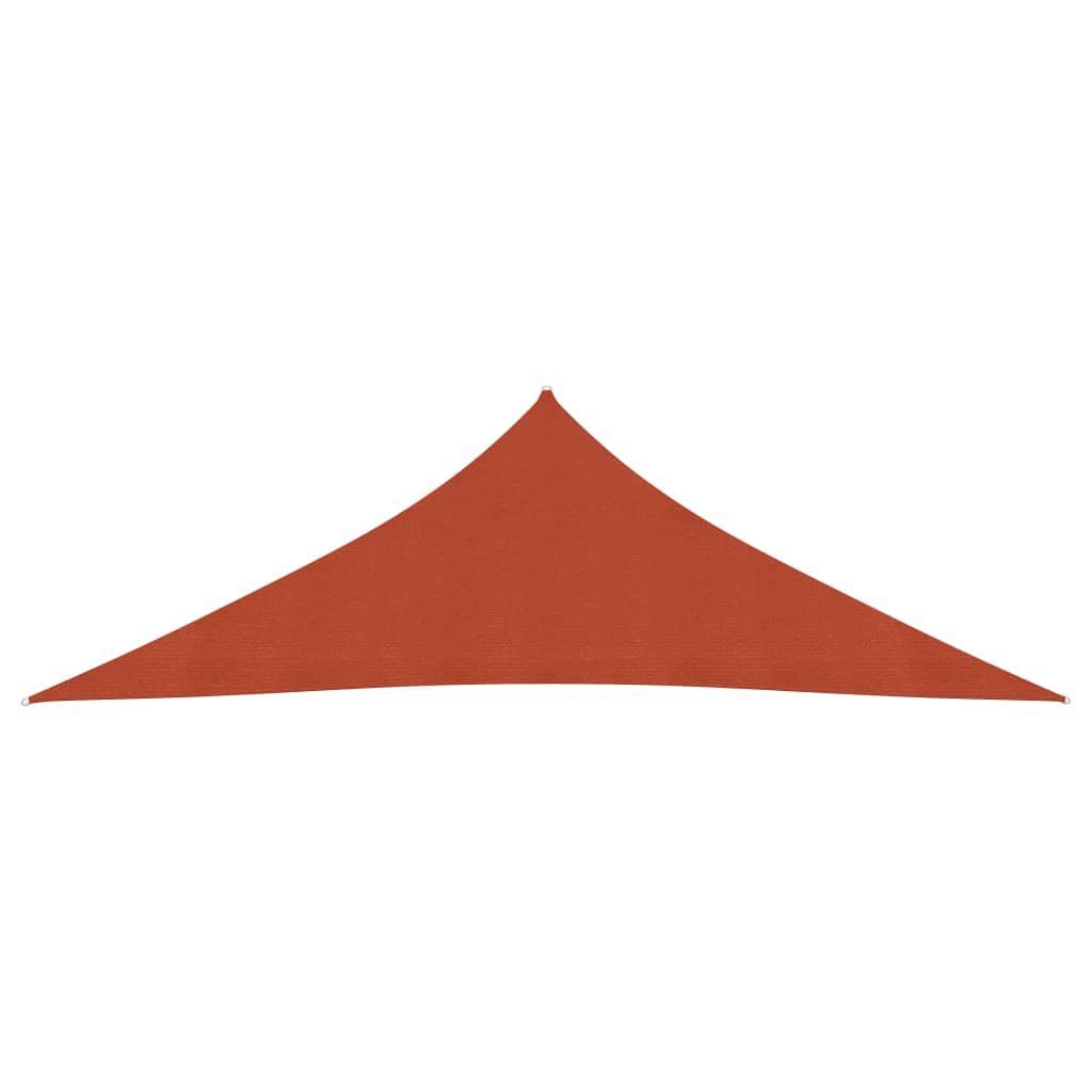 Vela Parasole 160 g/m² Terracotta 3,5x3,5x4,9 m in HDPE 311367