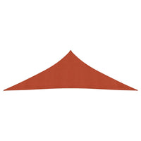 Vela Parasole 160 g/m² Terracotta 3,5x3,5x4,9 m in HDPE 311367