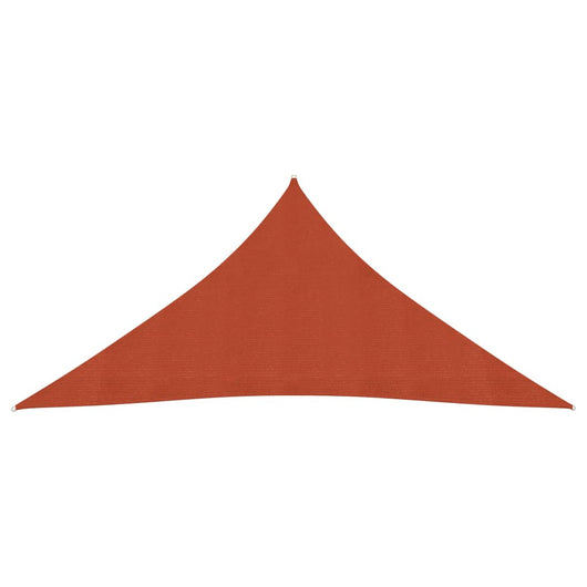 Vela Parasole 160 g/m² Terracotta 4x4x4 m in HDPE