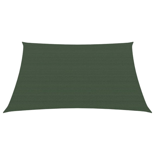 Vela Parasole 160 g/m² Verde Scuro 2,5x2,5 m in HDPE