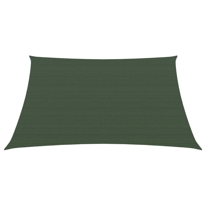 Vela Parasole 160 g/m² Verde Scuro 2,5x2,5 m in HDPE