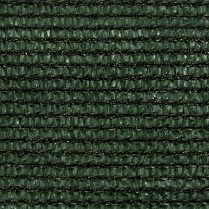 Vela Parasole 160 g/m² Verde Scuro 2,5x2,5 m in HDPE