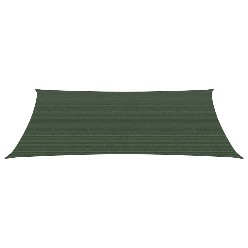 Vela Parasole 160 g/m² Verde Scuro 2x4 m in HDPE cod mxl 19880