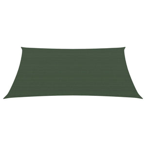 Vela Parasole 160 g/m² Verde Scuro 2,5x3 m in HDPE 311452